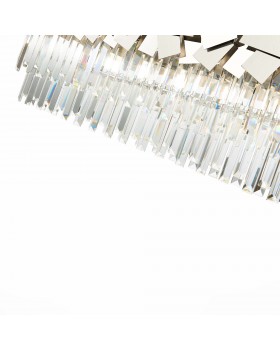 SL1232.103.07 Люстра подвесная ST-Luce Хром/Прозрачный, Хром E14 7*60W CASERTA-foto5