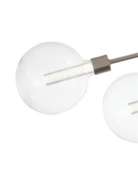 SL377.302.08 Люстра потолочная ST-Luce Никель/Прозрачный LED 8*4,5W 3000K GIACIO-foto3