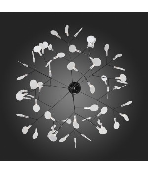 SL379.403.63 Люстра подвесная ST-Luce Черный/Белый LED 63*0,5W 3500K RAFINA-foto9