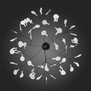 SL379.403.63 Люстра подвесная ST-Luce Черный/Белый LED 63*0,5W 3500K RAFINA-foto9