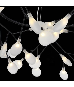 SL411.453.45 Люстра подвесная ST-Luce Черный/Белый G4 45*1,5W RICCARDO-foto6