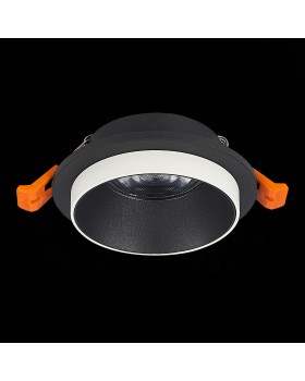 ST206.408.01 Св-к встр. Мат. черный GU10 1*50W D92xH41 220V Без ламп CHOMIA-foto5