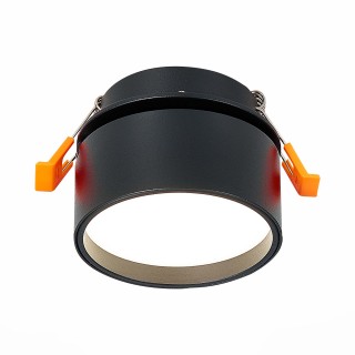 ST651.448.09 Встраиваемый поворотный светильник Черный LED 1*9W 4000K 720Lm Ra>90 120° IP20 D85xH68 170-240VV ST651-foto2