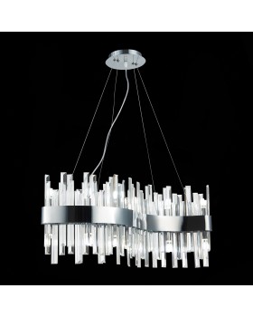 SL1160.113.12 Светильник подвесной ST-Luce Хром/Хром, Прозрачный G9 12*5W BAFO-foto11