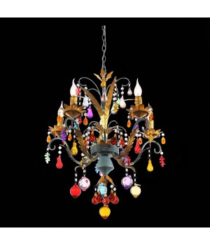 SL426.763.05 Люстра подвесная ST-Luce Разноцветный E14 5*40W JOANNA-foto20