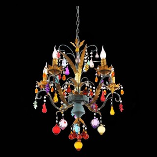 SL426.763.05 Люстра подвесная ST-Luce Разноцветный E14 5*40W JOANNA-foto20