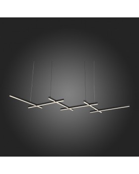 SL394.403.06 Люстра подвесная ST-Luce Черный/Белый LED 6*14W 4000K BASONI-foto4