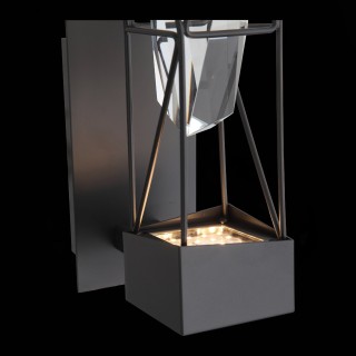 SL815.301.01 Бра ST-Luce Серый графит/Серый графит, Прозрачный LED 1*6W 4000K PROGETTO-foto7