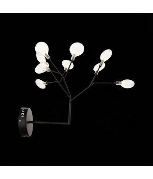 SL411.401.09 Бра ST-Luce Черный/Прозрачный G4 9*1,5W RICCARDO-foto5