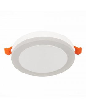 ST104.542.06 Светильник потолочный Белый LED 1*6W 4000K 468Lm Ra>80 120° IP20 D110xH20 170-240V CIAMELLA-foto2