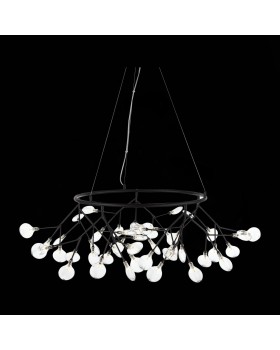 SL411.433.45 Люстра подвесная ST-Luce Черный/Прозрачный G4 45*1,5W RICCARDO-foto7