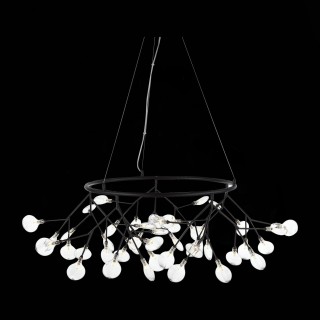 SL411.433.45 Люстра подвесная ST-Luce Черный/Прозрачный G4 45*1,5W RICCARDO-foto7