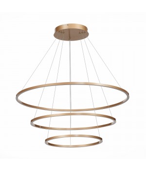 ST605.243.114 Светильник подвесной ST-Luce Золотистый/Белый LED 1*114W 4000K ST605 DOWN-foto2