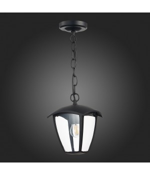 SL081.403.01 Светильник уличный подвесной ST-Luce Черный/Черный, Прозрачный E27 1*40W SIVINO-foto8