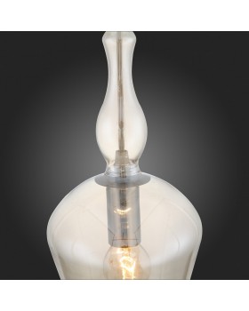 SL364.103.01 Подвес ST-Luce Хром/Янтарный E14 1*40W BIORNO-foto9