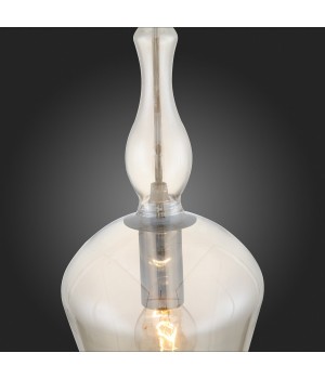 SL364.103.01 Подвес ST-Luce Хром/Янтарный E14 1*40W BIORNO-foto9