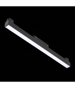ST360.436.12 Магнитный трековый светильник Черный LED 1*12W 3000K 780Lm Ra>80 120 IP20 L406xW22xH44 48V STANDI-foto6