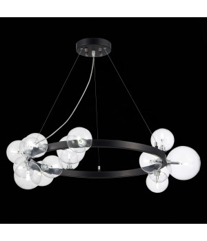 SL1165.403.15 Светильник подвесной ST-Luce Черный/Прозрачный G4 15*5W NECTON-foto9