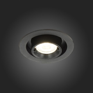 ST702.348.12 Св-к встр. Черный LED 1*12W 4000K 900Lm Ra80 24° IP20 D90xH92 180-240V ST702-foto5