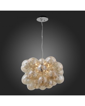 SL432.203.12 Люстра подвесная ST-Luce Хром/Коньячный G9 12*5W SOSPIRO-foto5