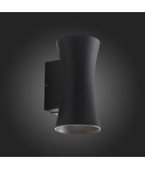SL088.401.02 Светильник уличный настенный ST-Luce Черный кварцевый LED 2*5W 4000K DEALE-foto6