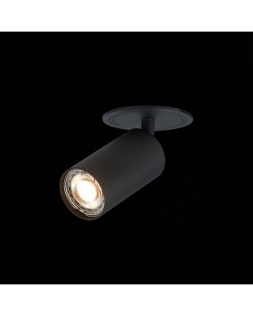 ST303.408.01 Св-к встр. Мат. черный GU10 1*50W L100xW54xH170 220V Без ламп DARIO-foto6