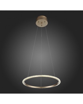 SL1501.203.01 Люстра подвесная ST-Luce Золото/Прозрачный LED 1*12W 4000K SORANO-foto7