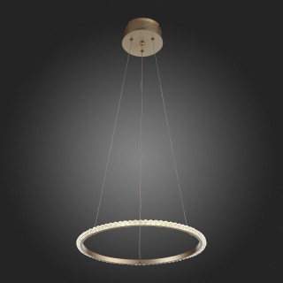 SL1501.203.01 Люстра подвесная ST-Luce Золото/Прозрачный LED 1*12W 4000K SORANO-foto7