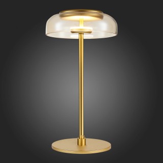 SL6002.204.01 Прикроватная лампа ST-Luce Золотистый/Янтарный LED 1*7W 4000K LAZIO-foto3