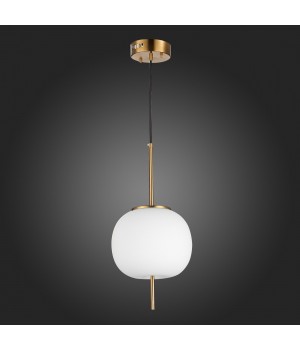 SL1621.203.01 Подвес ST-Luce Золотистый/Белый LED 1*13W 3000K LACUS-foto8