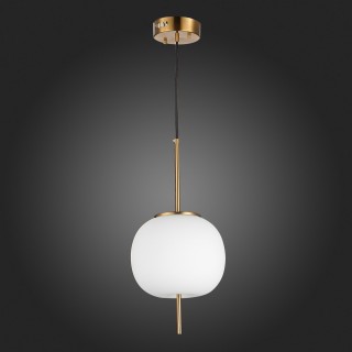 SL1621.203.01 Подвес ST-Luce Золотистый/Белый LED 1*13W 3000K LACUS-foto8