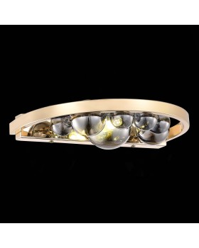 SL1510.201.01 Бра ST-Luce Французское золото/Дымчатый G9 1*5W Olmi-foto3