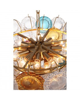 SL420.203.18 Люстра подвесная ST-Luce Золотистый/Разноцветный E14 18*40W CONELI-foto10