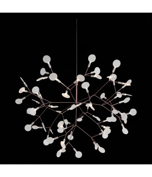 SL379.203.63 Люстра подвесная ST-Luce Медный/Белый LED 63*0,5W 3500K RAFINA-foto5