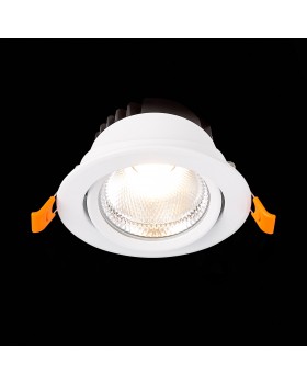 ST211.548.24.24 Св-к встр. Белый LED 1*24W 4000K 1 800Lm Ra80 24° IP20 D138xH88 220-240V MIRO-foto9