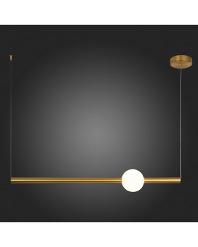 SL1222.223.01 Светильник подвесной ST-Luce Золотистый/Золотистый, Белый LED 1*18W 4000K ANGURRA-foto5