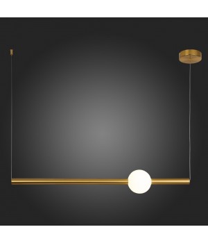 SL1222.223.01 Светильник подвесной ST-Luce Золотистый/Золотистый, Белый LED 1*18W 4000K ANGURRA-foto5