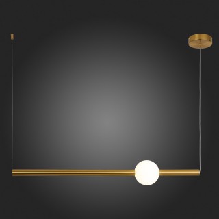 SL1222.223.01 Светильник подвесной ST-Luce Золотистый/Золотистый, Белый LED 1*18W 4000K ANGURRA-foto5