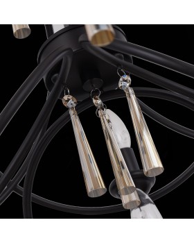 SL335.303.09 Люстра подвесная ST-Luce Коричневая бронза E14 9*60W ANEVITA-foto7