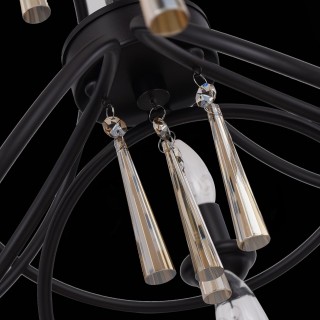 SL335.303.09 Люстра подвесная ST-Luce Коричневая бронза E14 9*60W ANEVITA-foto7