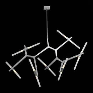 SL947.102.14 Люстра потолочная ST-Luce Серебристый/Белый G9 14*5W LACONICITA-foto10