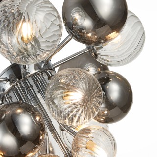 SL1124.102.10 Люстра потолочная ST-Luce Хром/Дымчатый,Прозрачный G9 10*5W (из 2-х коробок) VINETTO-foto11