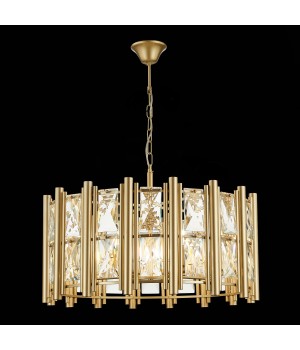 SL1623.203.08 Люстра подвесная ST-Luce шампань/шампань, прозрачный E14 8*40W CORSIA-foto4