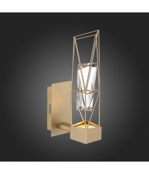 SL815.201.01 Бра ST-Luce Матовое золото/Матовое золото, Прозрачный LED 1*6W 4000K PROGETTO-foto12