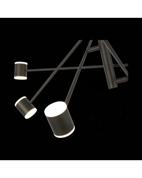 SL1597.403.08 Светильник подвесной ST-Luce Черный/Белый LED 8*6W 3000K FORMOLLA-foto8