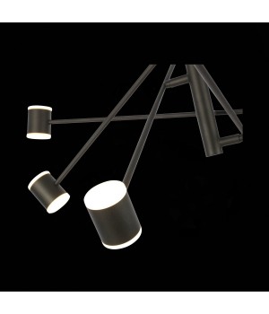 SL1597.403.08 Светильник подвесной ST-Luce Черный/Белый LED 8*6W 3000K FORMOLLA-foto8