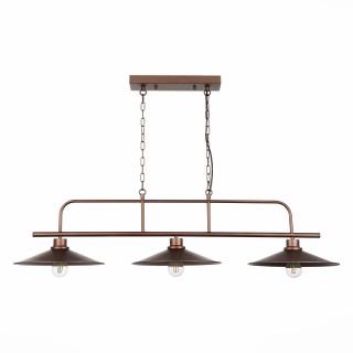 SL265.403.03 Люстра подвесная ST-Luce Кофейный/Кофейный E27 3*60W SСARNO-foto2