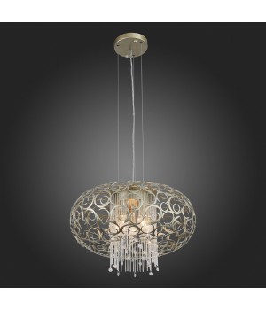 SL1101.203.05 Люстра подвесная ST-Luce Шампань/Шампань, Прозрачный E14 5*40W DOLCIMA-foto6