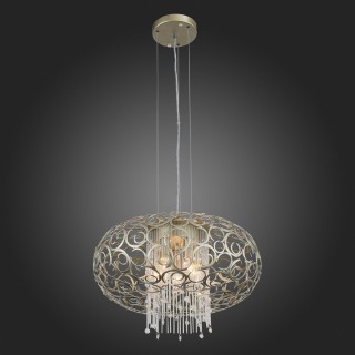 SL1101.203.05 Люстра подвесная ST-Luce Шампань/Шампань, Прозрачный E14 5*40W DOLCIMA-foto6