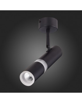 ST106.442.08 Светильник потолочный Черный LED 1*8W 4000K 624Lm Ra>80 D70xH165 170-240V ESCOPIO-foto4